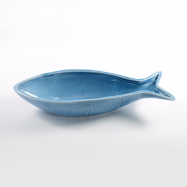 compotier poisson plat porcelaine alimentaire 