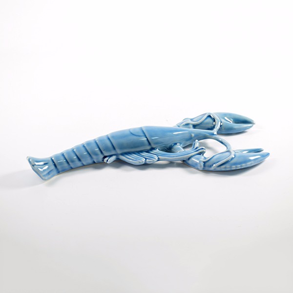  aragosta a forma di ceramica di figurine per la decorazione domestica 
