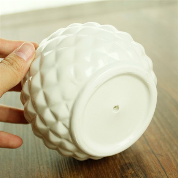  plant curved flower pot